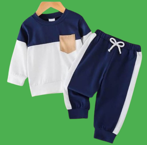 Baby Kids Boy & Girls Winter Sweat shirt+Pants Sport Suits  Warm Tracksuits Kids Clothing