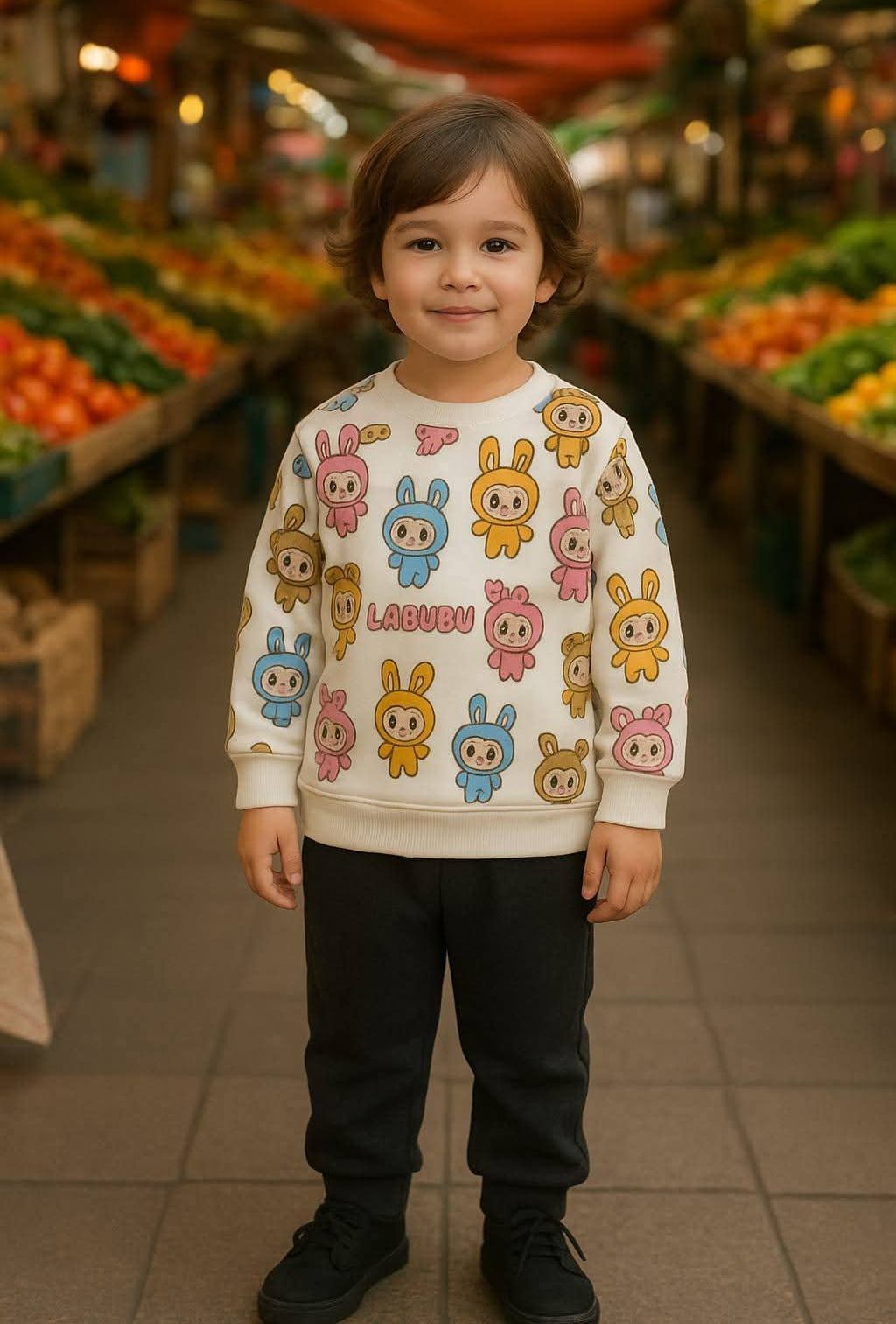 Kids; Children ;Baby Boys; Girls; Winter Collection; Boys/Girls Dress Winter Collection set; Toddler;  Stylish And Premium quality Swaet Shirt And Pant Set