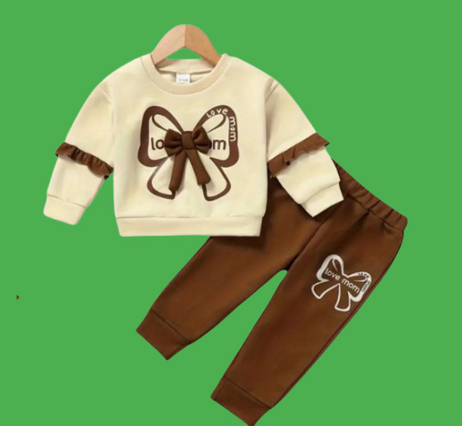 Kids; Children ;Baby Boys; Girls; Winter Collection; Boys/Girls Dress Winter Collection set; Toddler;  Stylish And Premium quality Swaet Shirt And Pant Set