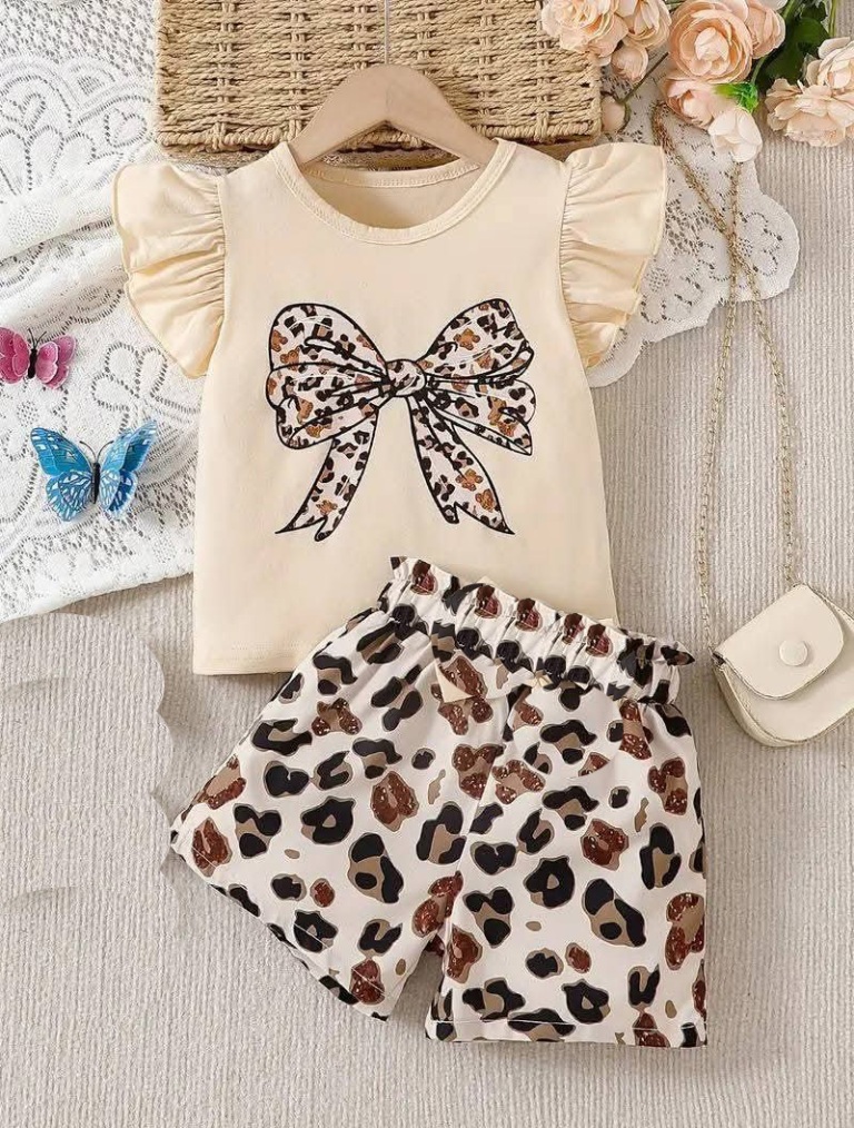 Baby Kids Girls T-Shirt Set