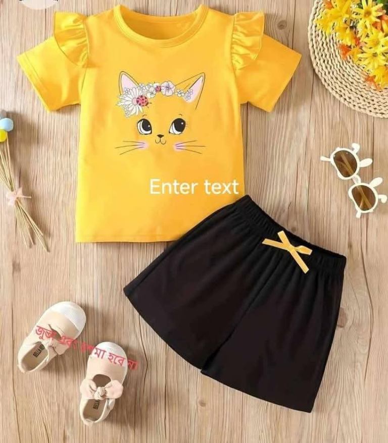 Baby Kids Girls T-Shirt Set