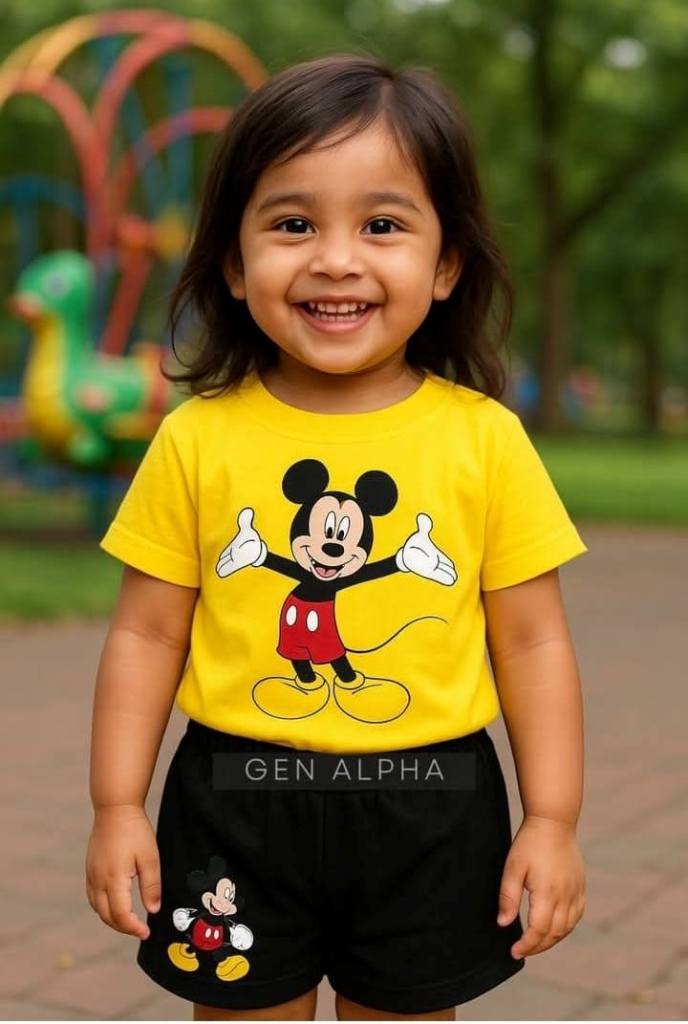 Baby Kids Girls T-Shirt Set