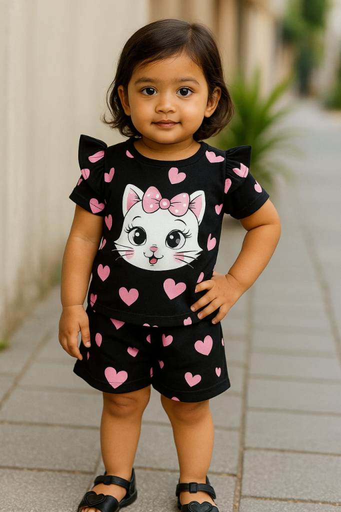 Baby Kids Girls T-Shirt Set