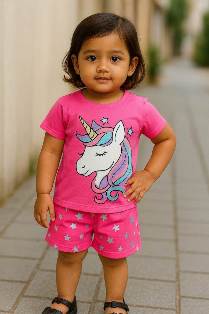 Baby Kids Girls T-Shirt Set