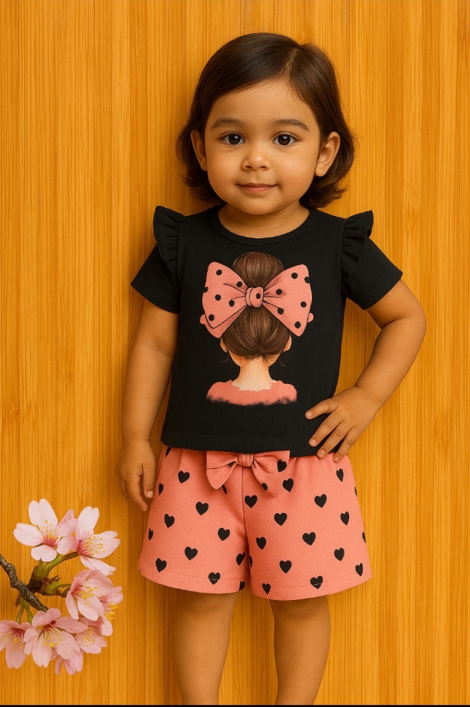 Baby Kids Girls T-Shirt Set